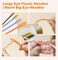 19 Pcs Yarn Needles Set, Assorted Yarn Needles Bent Tapestry Needle Weaving Needle Darning Needles Plastic Needles Large Eye Blunt Knitting Needles for Sewing Crochet 03